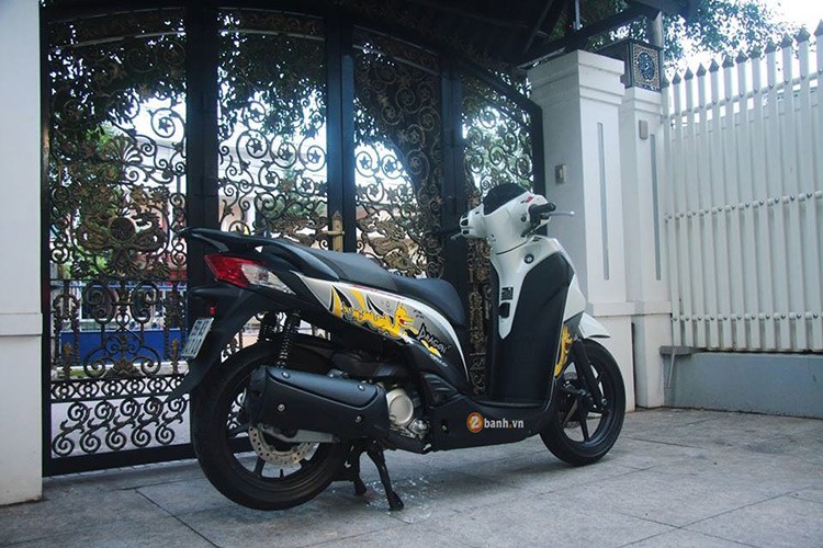 Ngam Honda SH300 do rong Pikachu Hai Phong don Tet-Hinh-5